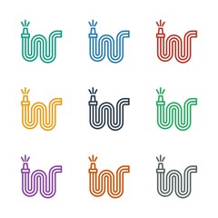 water hose icon white background