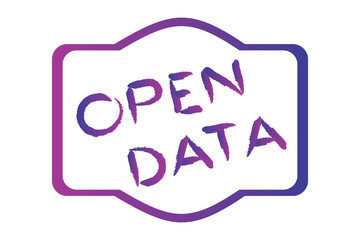 Open data.