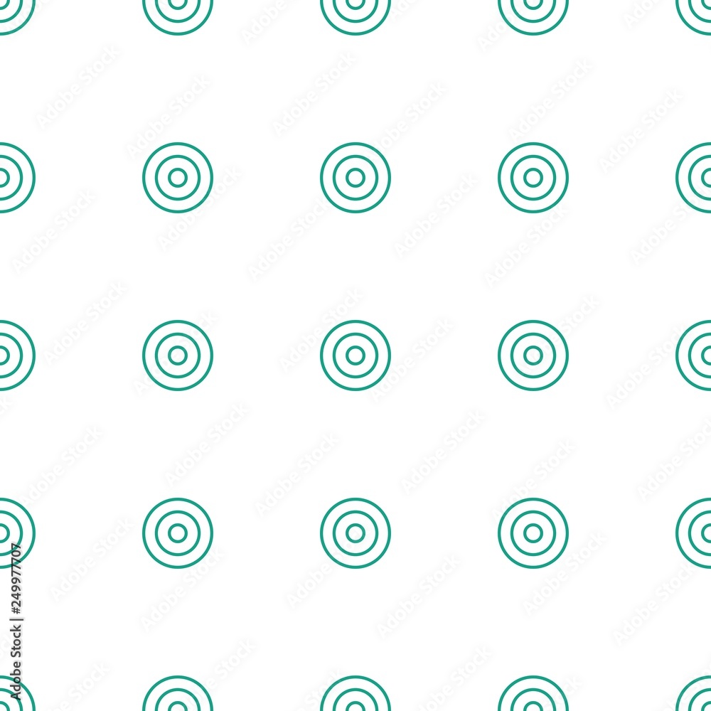 Poster target icon pattern seamless white background
