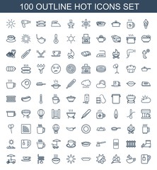 100 hot icons