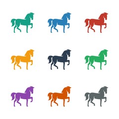 horse icon white background
