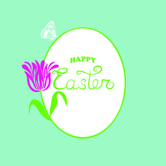 Happy Easter! - vector illustration