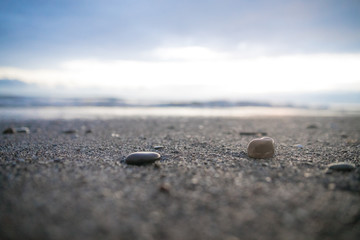 Pebbles on the beach