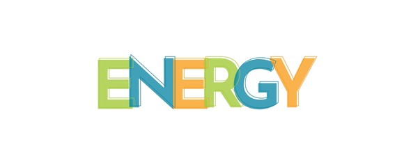 Energy word concept