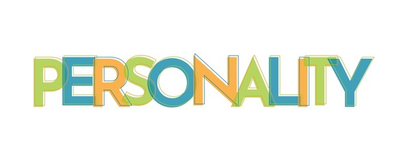 Personality word concept