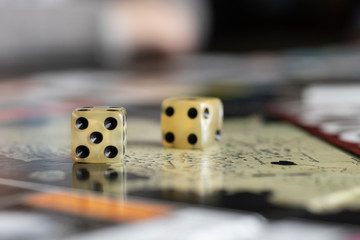 Dices on Board Game 3