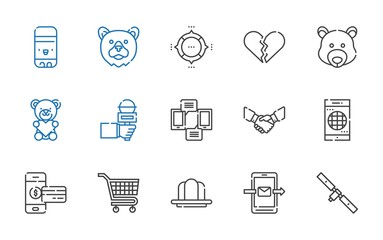 clipart icons set