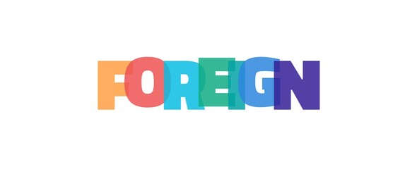Foreign word concept
