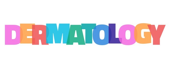 Dermatology word concept