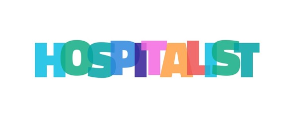 Hospitalist word concept