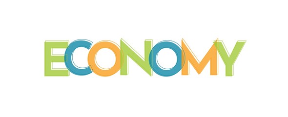 Economy word concept