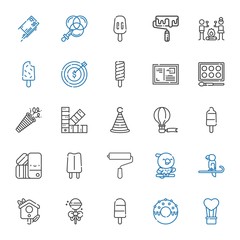 colorful icons set