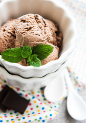 Chocolate ice cream