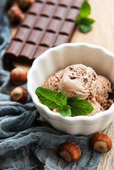 Chocolate ice cream