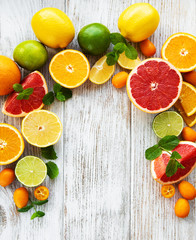 citrus fresh fruits