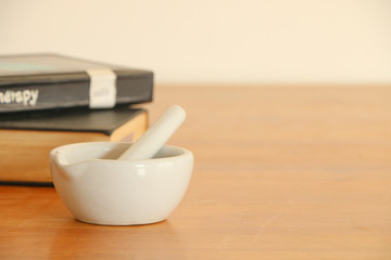 Mortar Close up for design