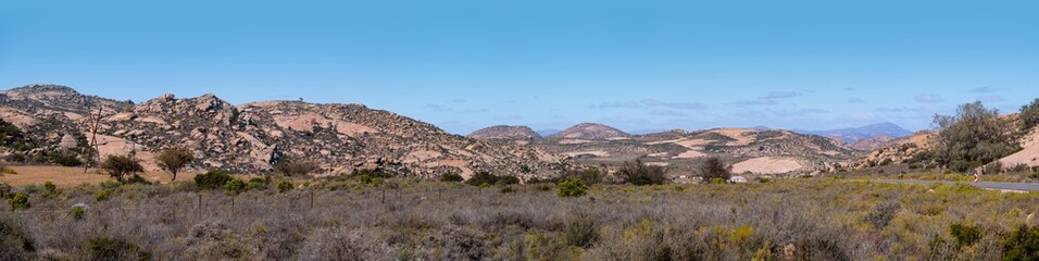 Panoramic view of Cederberg, South Africa