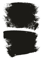 Paint Brush Medium Background High Detail Abstract Vector Background Set 143