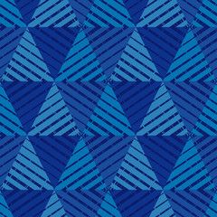 Trendy seamless pattern designs. Figures from the triangles. Vector geometric background. Can be used for wallpaper, textile, invitation card, wrapping, web page background.