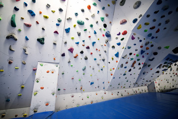 Climbing wall indoor,
