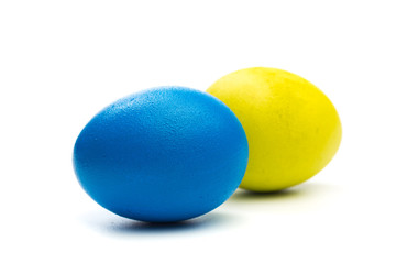 easter eggs isolated