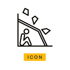 Shelter vector icon