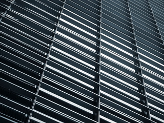 Steel pattern Architecture detail Facade design Abstract Background
