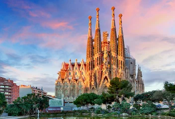  Sagrada Familia basilica in Barcelona - Spain. © TTstudio
