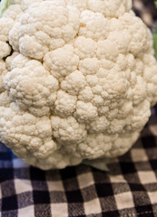Cauliflower on textile