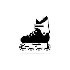 Rollerblade Icon. Vector concept illustration for design.