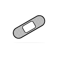 Plaster Icon. Vector concept illustration for design.