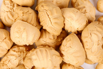 Home made kuih biscuit cookie