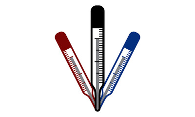 Classical Thermometer Vector