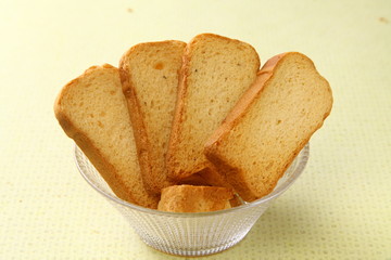 Healthy and crunchy breakfast 