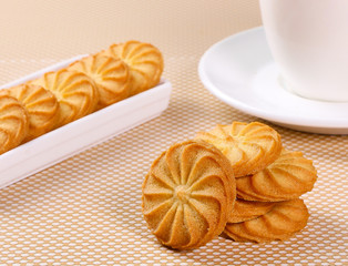 Healthy and crunchy breakfast 