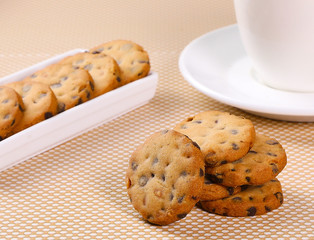 Healthy and crunchy breakfast 