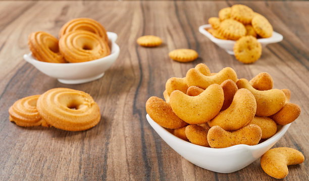 Healthy and crunchy breakfast 