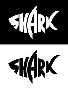 Shark Logo Design Vector