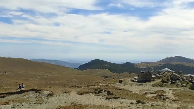 Shot Babele Rocks At Bucegi Mountains Geological Shapes