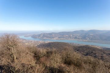 Danube bend at Nagymaros