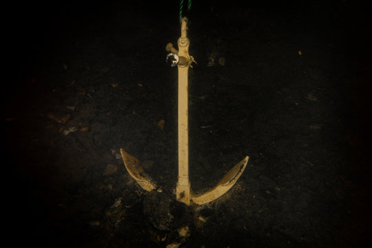 Sunken anchor