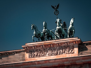 Fototapeta na wymiar Brandenburger Gate / Tor, Berlin