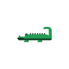 crocodile, zoo, reptile icon. Element of color African safari icon. Premium quality graphic design icon. Signs and symbols collection icon for websites, web design