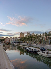 Naklejka premium Canal Narbona