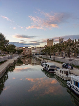 Narbona en el atardecer