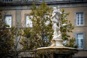 Obraz premium Fuente de Carcassonne