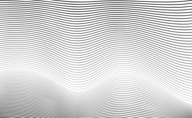 Abstract Diagonal Curve Line Texture or Grey Lined Pattern