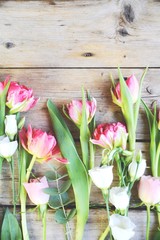 Frühlingsblumen - Blumenstrauß bunt mit Tulpen - Muttertag , Ostern...