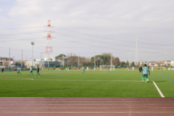 サッカー（フットボール）の風景