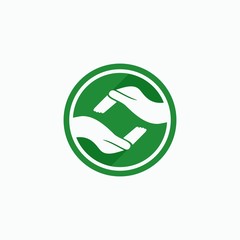 caring logo, suitable for non-profit businesses